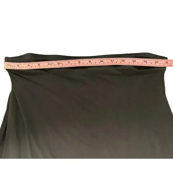 SewRed - Maxi Mermaid Tie Dyed Grayish Blue/ Black Skirt - XL - Picture 9 of 11